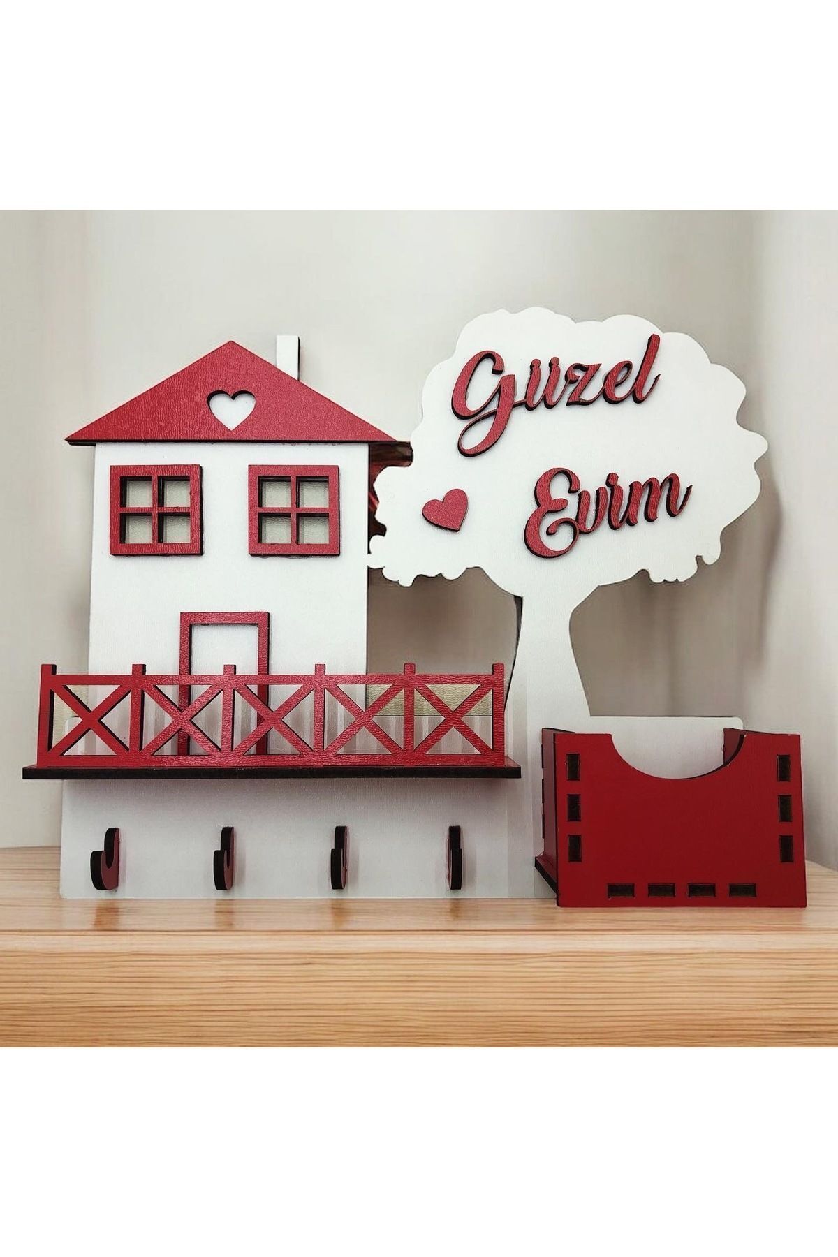 Güzel Evim Anahtarlık Askısı