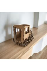 Ahşap Maket Tren Seti (De-monte)