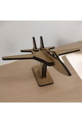 Model Ahşap Jet uçak (De-monte)