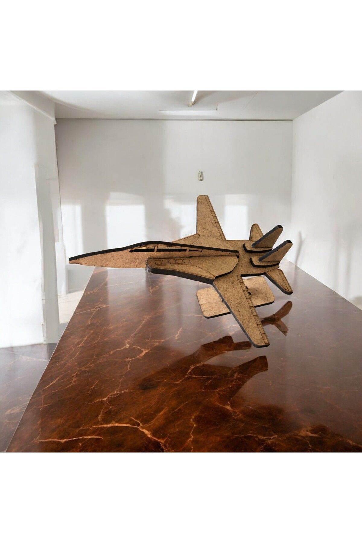 Model Ahşap Jet uçak (De-monte)